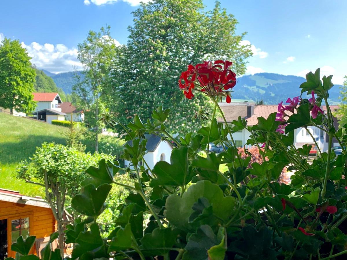 Sonnenhof - Ferienwohnung Oberstaufen Exterior foto